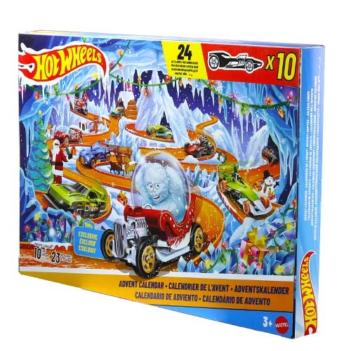 Adventskalender fra Hot Wheels 2026