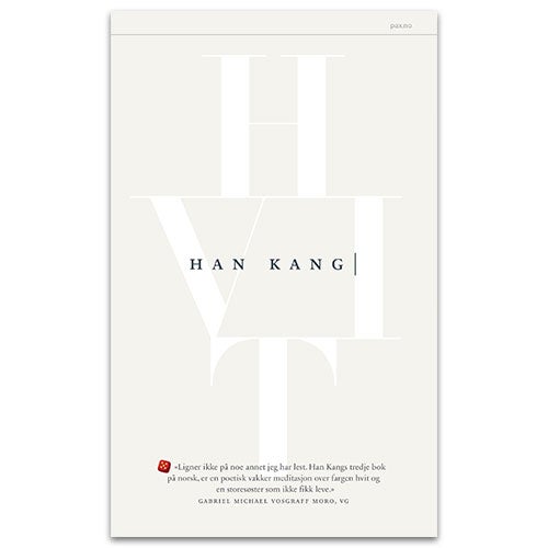 Hvit av Han Kang - nobelprisvinner