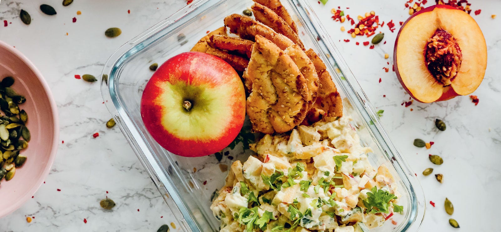 Kyllingsalat fra Desirées sunne matprepp av Desirée Andersen