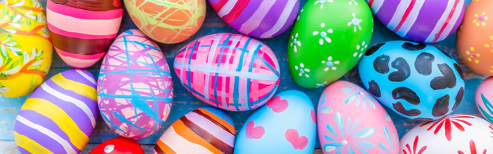 Vakre malte påskeegg