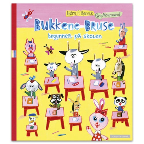 Bukkene Bruse begynner på skolen av Bjørn F. Rørvik