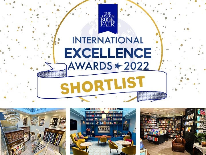 Header for London Book Fair's International Excellence Awards 2022