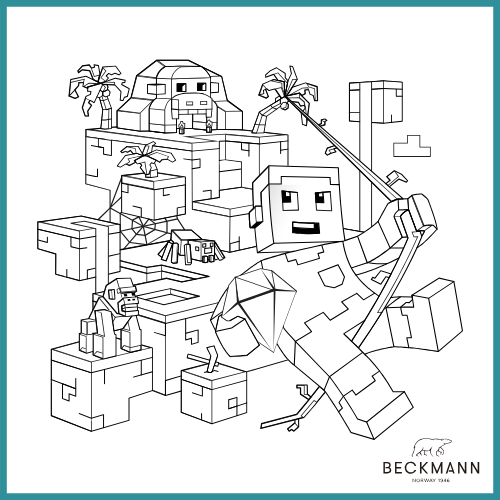 Tegneark Jungle Game