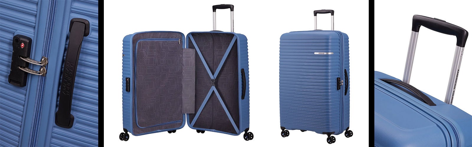 Detaljer koffert American Tourster