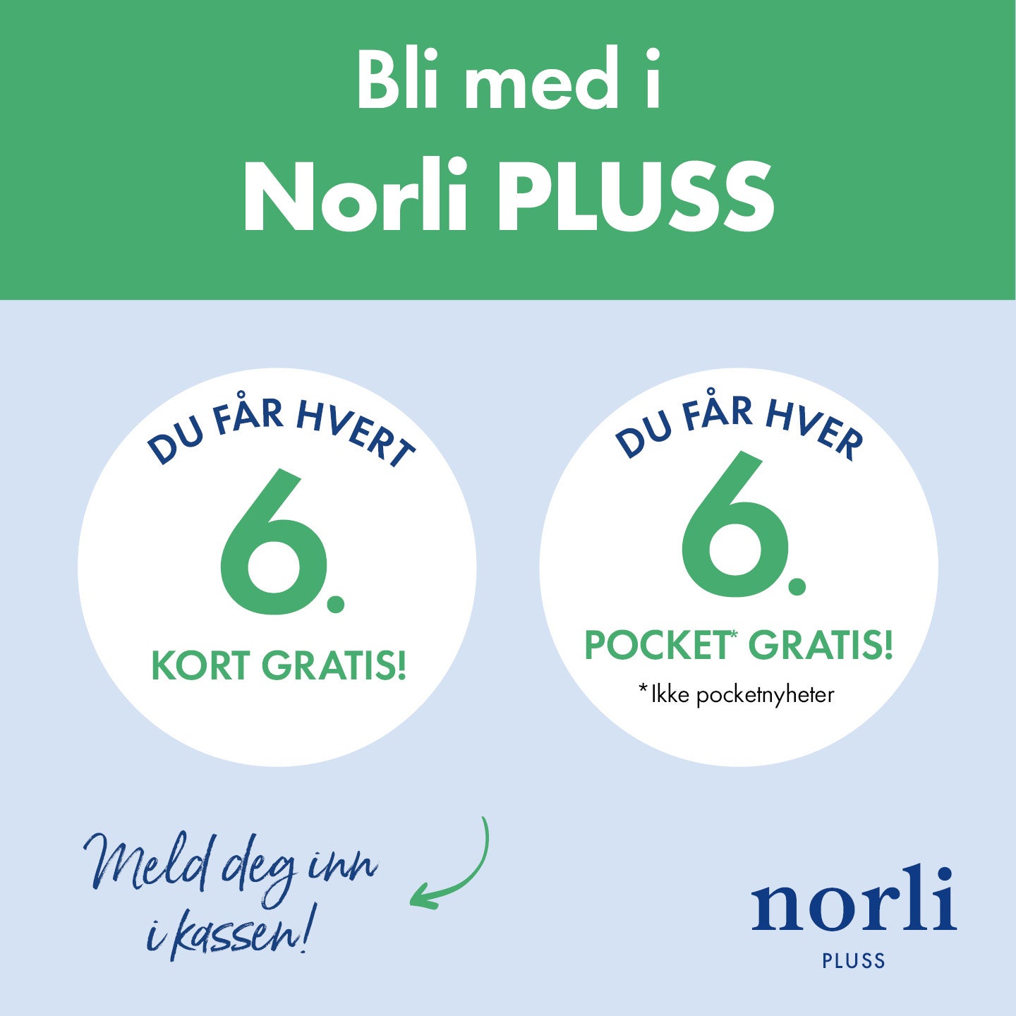 Norli pluss kundeklubb