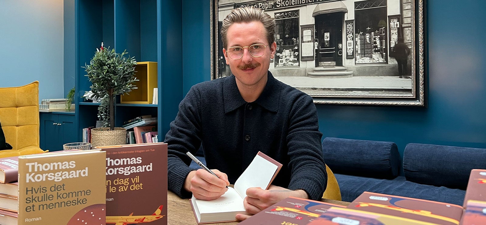 Thomas Korsgaard hos Norli