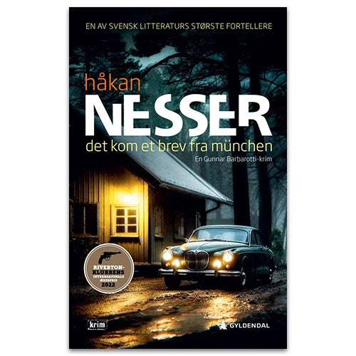Ny krim bok 2024 Det kom et brev fra München av Håkan Nesser