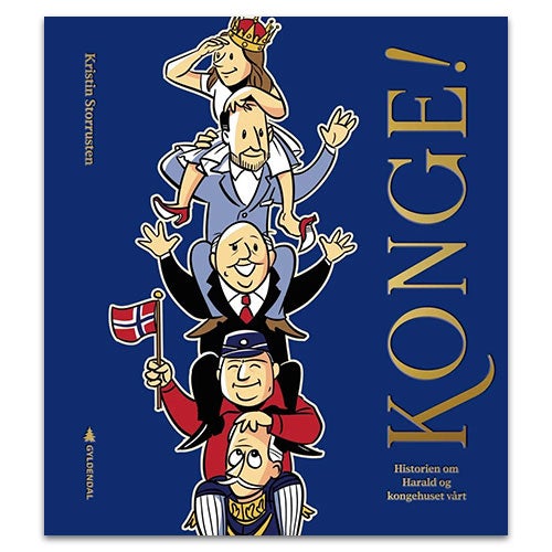 Barnebok om Kong Harald og Kongefamilien