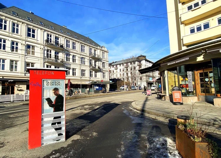 Lesekiosk bislett Lesekiosk bislett