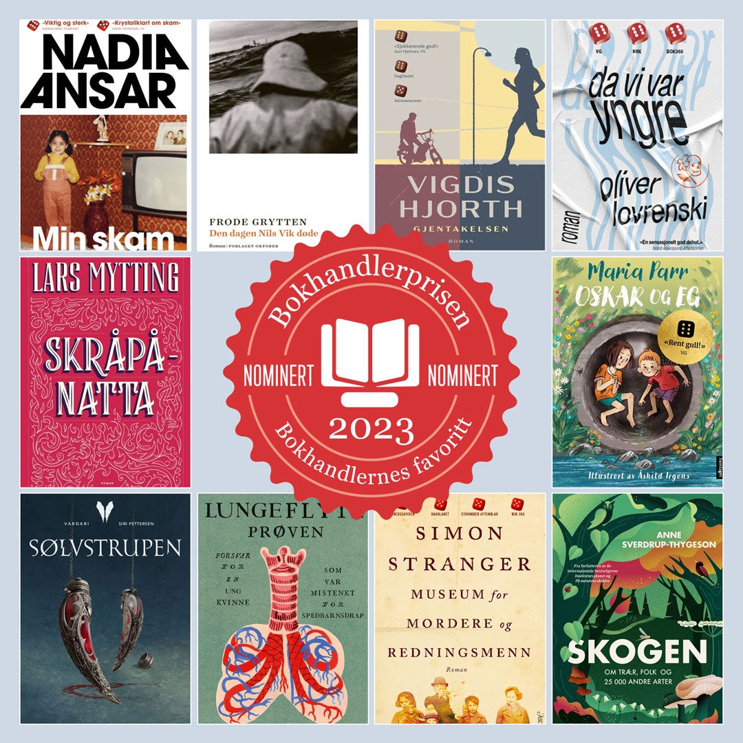 Nominert til bokhandlerprisen 2023