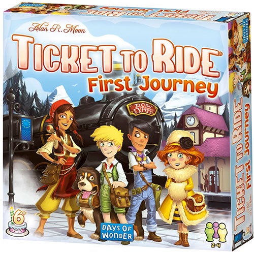 Spill Ticket To Ride My First Journey